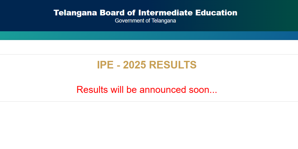 tsbie.cgg.gov.in results 2025